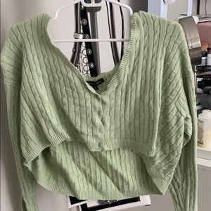 Kendall&Kylie Cardigan/Tank Set